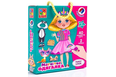 Магнітна одягалка Family  look" VT3702-21 (укр)"