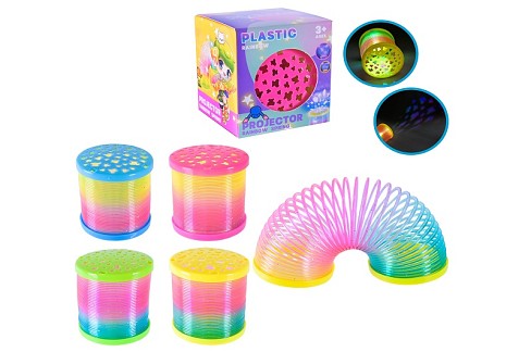 Пружинка Веселка" арт. QX16 (720шт/2)  короб.11*7см"