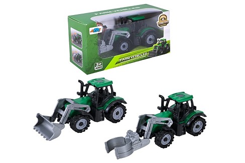 Трактор арт 5279-91 (360шт/2) 2 вида мікс, короб. 14,5*5,5*7,8см