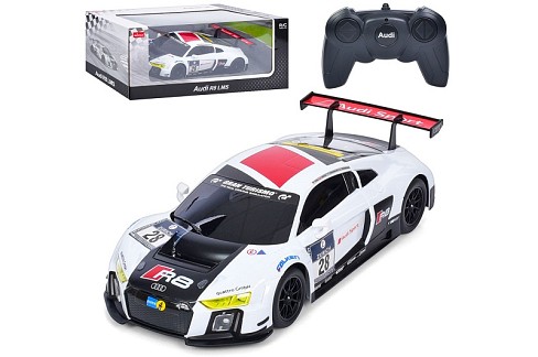 Машина 59300 (6шт)Audi,25см,р/к,2,4G,1:18,аморт,,гумові колеса, на бат-ці,в кор-ці 38-17-15см