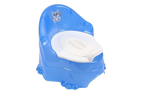 Горщик дитячий блакитного кольору, розмір - 35*36*32 см  Тех9475