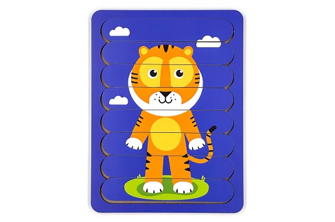 Пазл-вкладка, серія тварини Африки Тигрик"  Про40109"