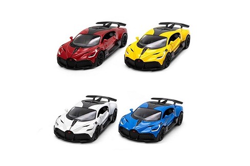 Модель легкова BUGATTI DIVO 5 KT5442W метал.інерц.відкр.дв.4кол.кор./96/"