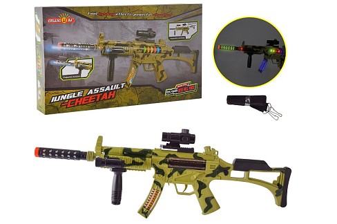 Автомат арт. 808-3 (24шт/2)  батар. світло, короб. 42*25*7