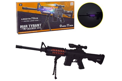 Автомат арт. DL-6601 (48шт)  батар. світло, короб. 71*5,5*30