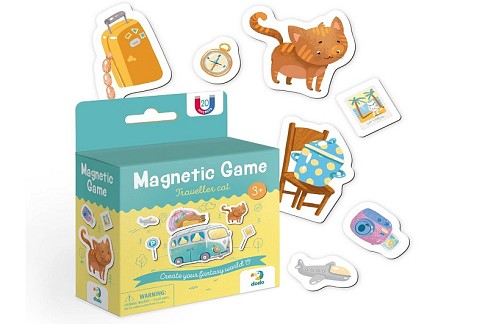 Магнітна гра «Котик-мандрівник»  До200234