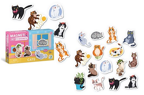 Набір магнітів «Котики»  До200258