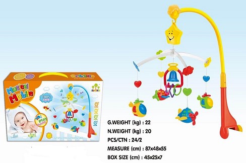 Мобіль арт. SL81004 (24шт/2) муз,заводн.,у коробці 45*25*7см