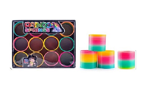 Пружинка HR200-AA (480шт) 6-6см, 12шт в дисплеї, 25-19,5-7см