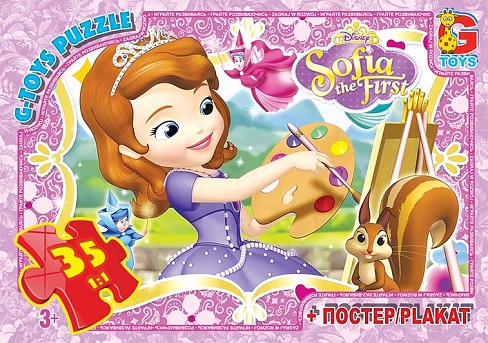 Пазли ТМ G-Toys&quot; із серії &quot;Софія прекрасна&quot;, 35 ел.  SF014&quot;