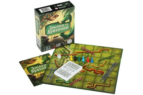 Гра настільна Змійки і драбинки  Ар0398