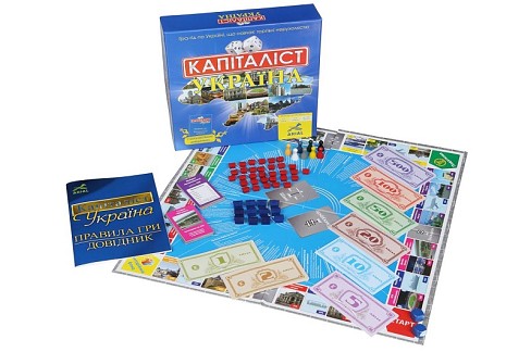 Гра настільна Капіталіст Україна  Ар0824