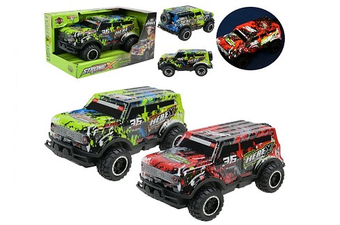 Машина арт. 111-8 (96шт)  на батар., 2 кольори, світло, звук  18,5*11*10,5см