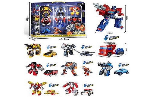 Набір трансформерів арт. 788-77Y (16шт) 8 видів, короб 46,7*43*8,5см