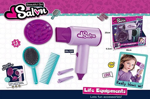 Перукар арт. YLQ-122 (48шт/2)   фен, аксес короб.  см