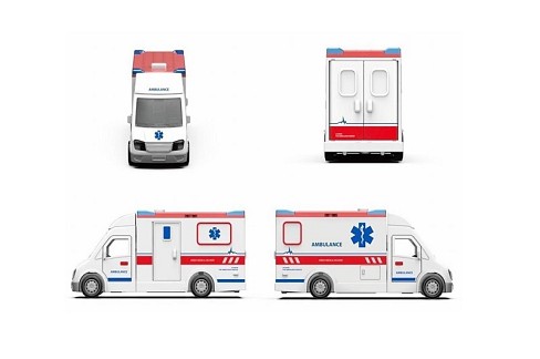 Автобус швидка CLM-63K інерц.батар.муз.світ.відкр.дв.кор.23*8,5*10 /72/