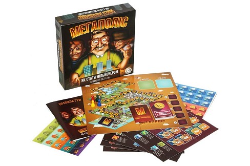 Гра настільна Мегаполіс. Як стати мільйонером  Ар0039
