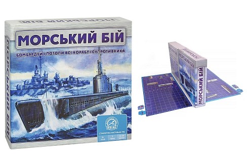 Гра настільна Морський бій  Ар0350