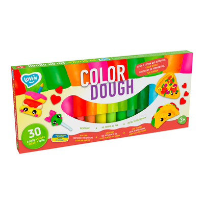 30 sticks Color Dough TM Lovin Набір для ліплення з тістом  Ок41205