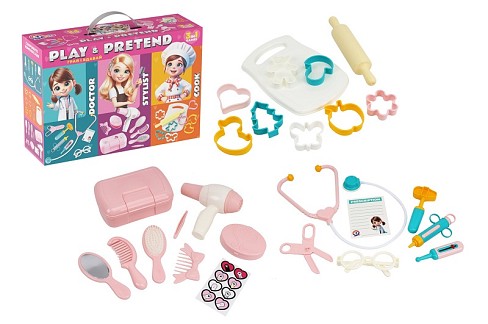 Подарунковий набір - лікар, стиліст, кухар Тех2277