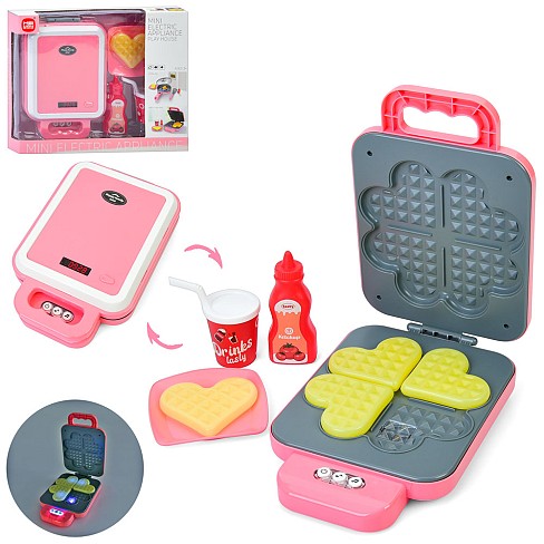 Побутова техніка LS820C59-1 (48шт) вафельниця, 22,5-15-5см, музика, звук, світло, вафлі 4шт, продукт