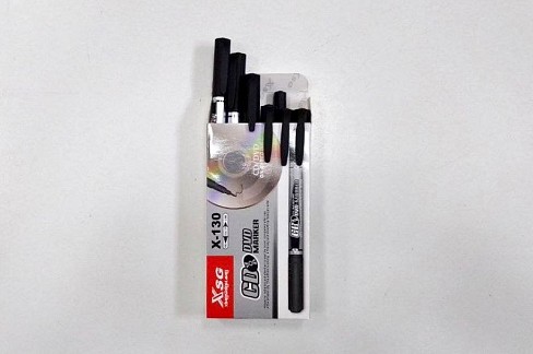 Маркер перманентний для CD дисків X-130 Чорний(12/1728)УПАК12шт