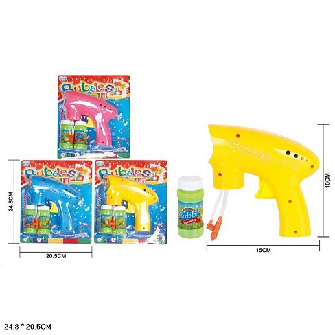 Мильні бульбашки арт. 609-1 (72шт/2) 2,5 метра з підшипником, пакет.4 кольори