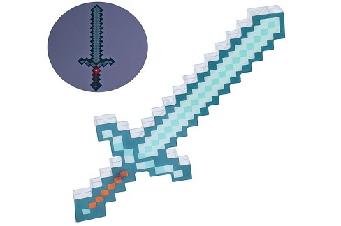 Меч 656-21 (96шт) MK, 35,5см, світло, на бат(табл), у пакеті, 17-40-3см