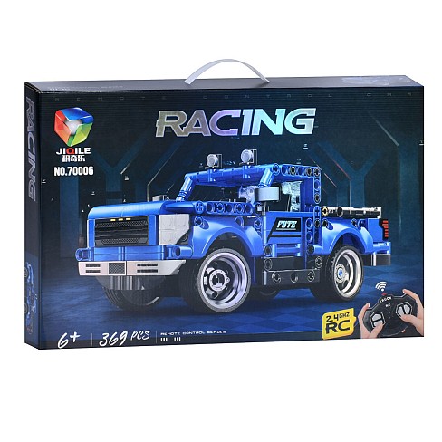 Конструктор 70006 (18шт) р/к2,4G, машина, 21см, 369дет, на бат-ці, в кор-ці, 54,5-35-7см