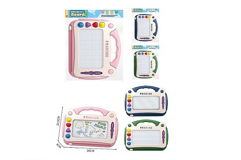 Дошка 881A для малювання кольорова з печатками 3кол.кул.36*24 /120/