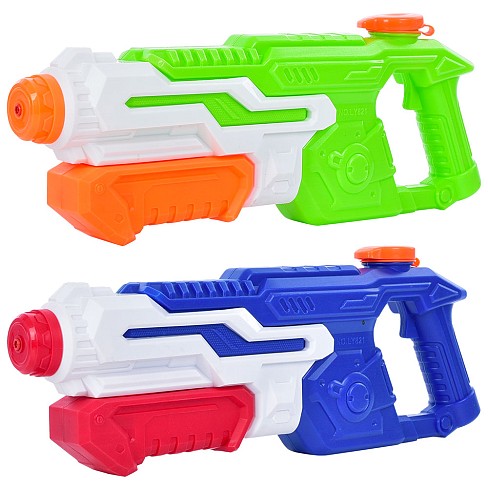 Водяний бластер MR 0505 (36шт) помпа, розмір великий, 37,5см, 2кол, в кульці 45-18-5см