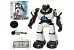 Робот 1702 (18шт) д/к(ІЧ) (пульт 2шт.),реагує на руку,28см,звук(англ.),світло,прогр.,акум., USBзар.,