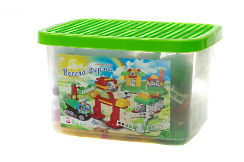 Конструктор ФЕРМА" 202 детал. 013888/06 в пластик. боксі"