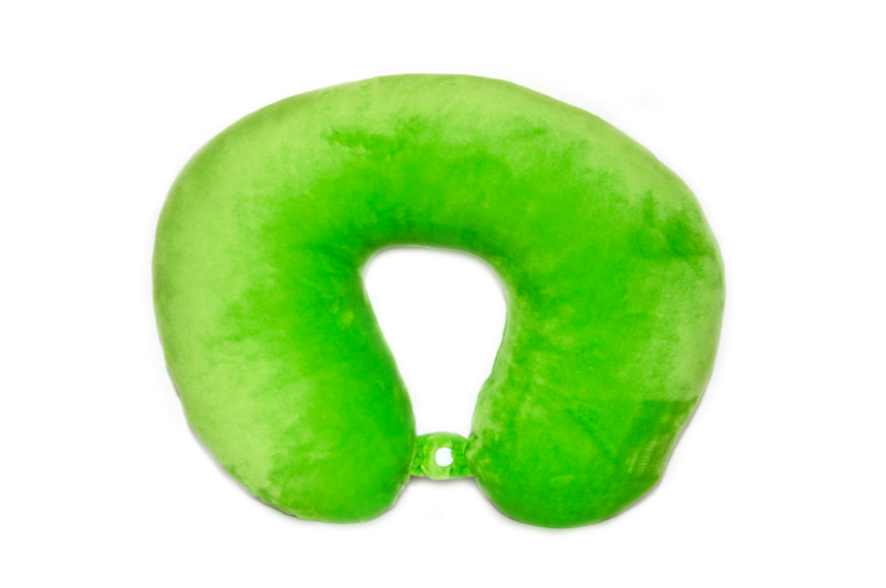 Подушка дорожня оливкова  В400