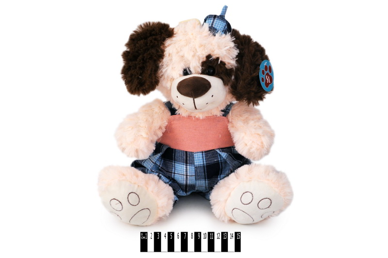 Собачка в одязі  32см 2825E/32