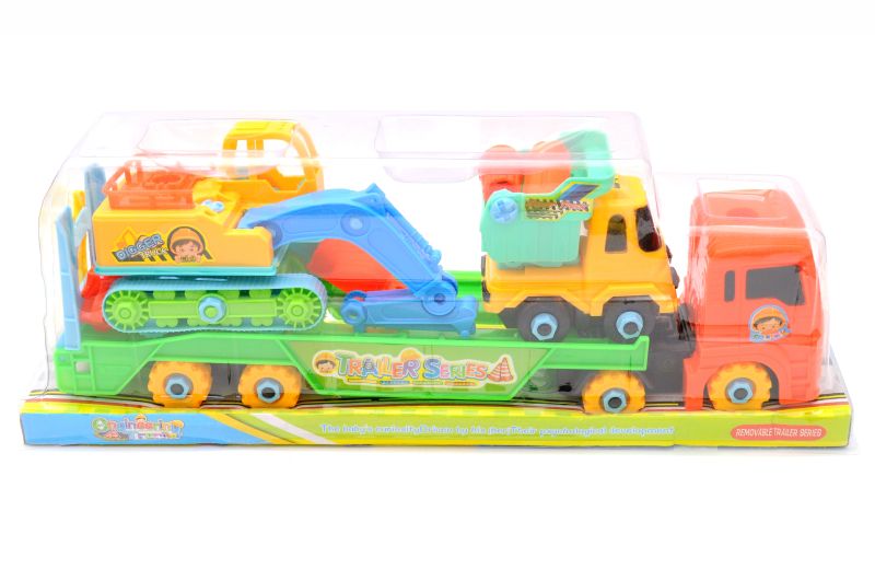 Автовоз конструктор 8639 в ковпаку р.43x15x10 см YG Toys