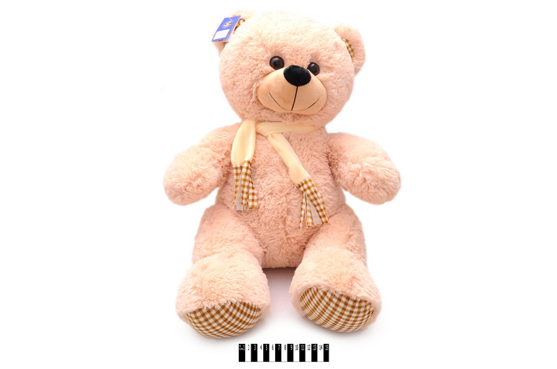 Ведмежа з шарфом какао В147/4 90см