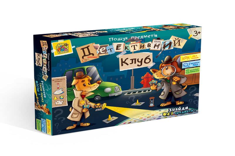 Настольная игра Детективный клуб" 54054 (12/2) FUN GAME"