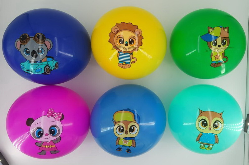 М'яч дитячий RB2111УПАК12шт (300 шт)6 45 грам,6 кольорів"