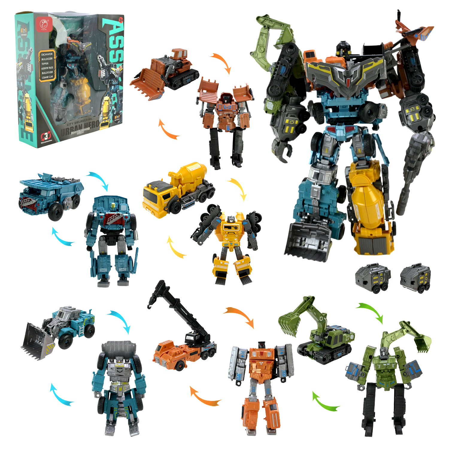 Робот арт. 908-2B (12шт/2)    короб. 49*52*14см