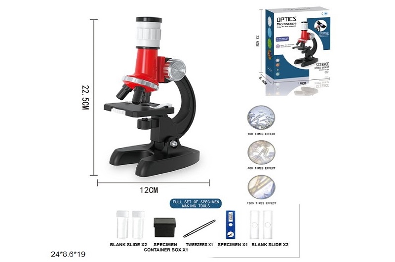 Мікроскоп LZ8601 з набором світ.кор.23,8*8,6*19 /36/