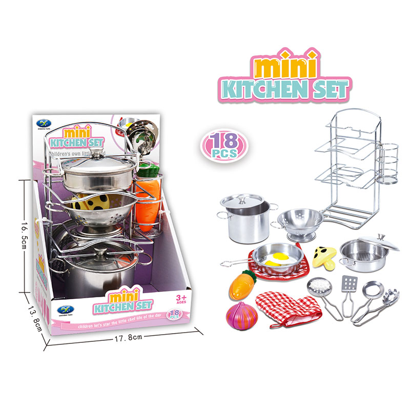 Посуд арт. 668-G4 (48шт/2)   каструля, петельня, аксес короб. см