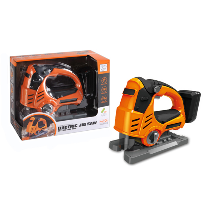 Набір інструментів HB3299-18 (24шт) електролобзик, 21см, світло, рухлива деталь, на бат-ці, в кор-ці