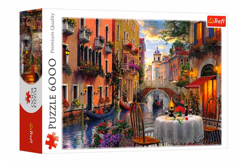 Пазли - 6000 елм. - 65003 Романтична Вечеря", Trefl"