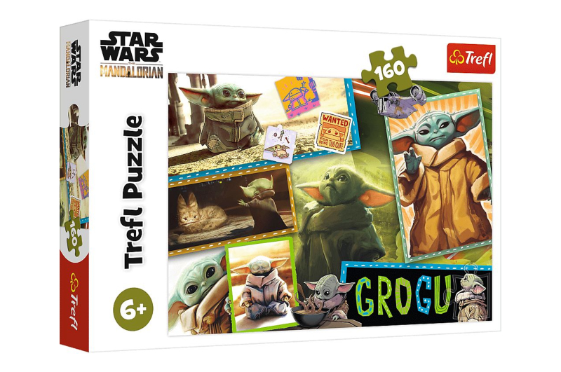 Пазли - 160 елм. - 15411 Мандалорець. Грогу", Trefl"