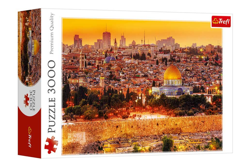 Пазли - 3000 елм. - 33032 Дахи Єрусалиму", Trefl"