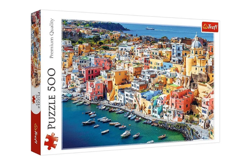 Пазли - (500 елм.) - Прочіда, Кампанія"/ Італія / Trefl  37477"