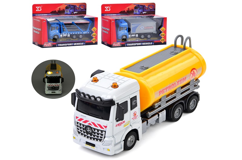 Машина XG877-A63ABC (36шт) метал, інерц, 1:43, 16см, звук, світло, рухливі деталі,гумові колеса, 3 в