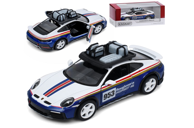 Машина KT5481WFB (24шт) інерція, метал, 12,5см, 1:36, відчиняються двері, гумові колеса, в коробці,