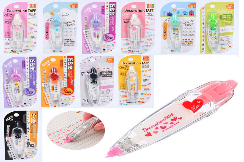 Набір для творчості FG24031301B Уп6шт(144шт)декоратив стрічка,12 видів, на листі,7-16-2см,1доза(12ш